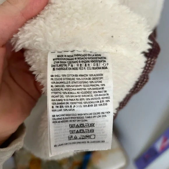 Sherpa lined Vans plaid jacket - Picture 4 of 5